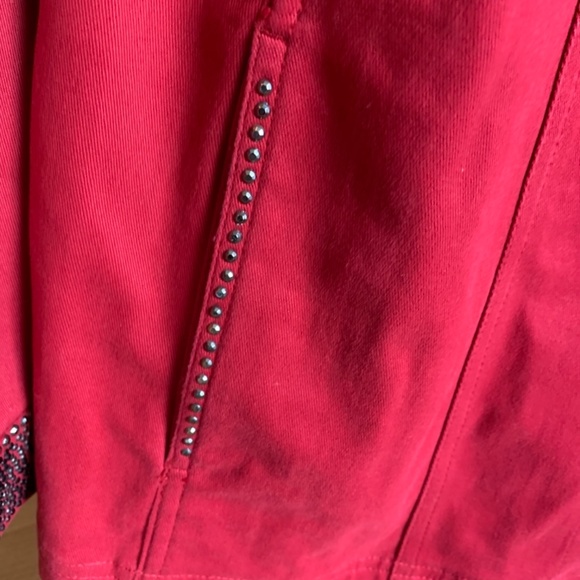 Quacker factory‎ Woman plus size denim like jacket. Worn a few times - Picture 6 of 8